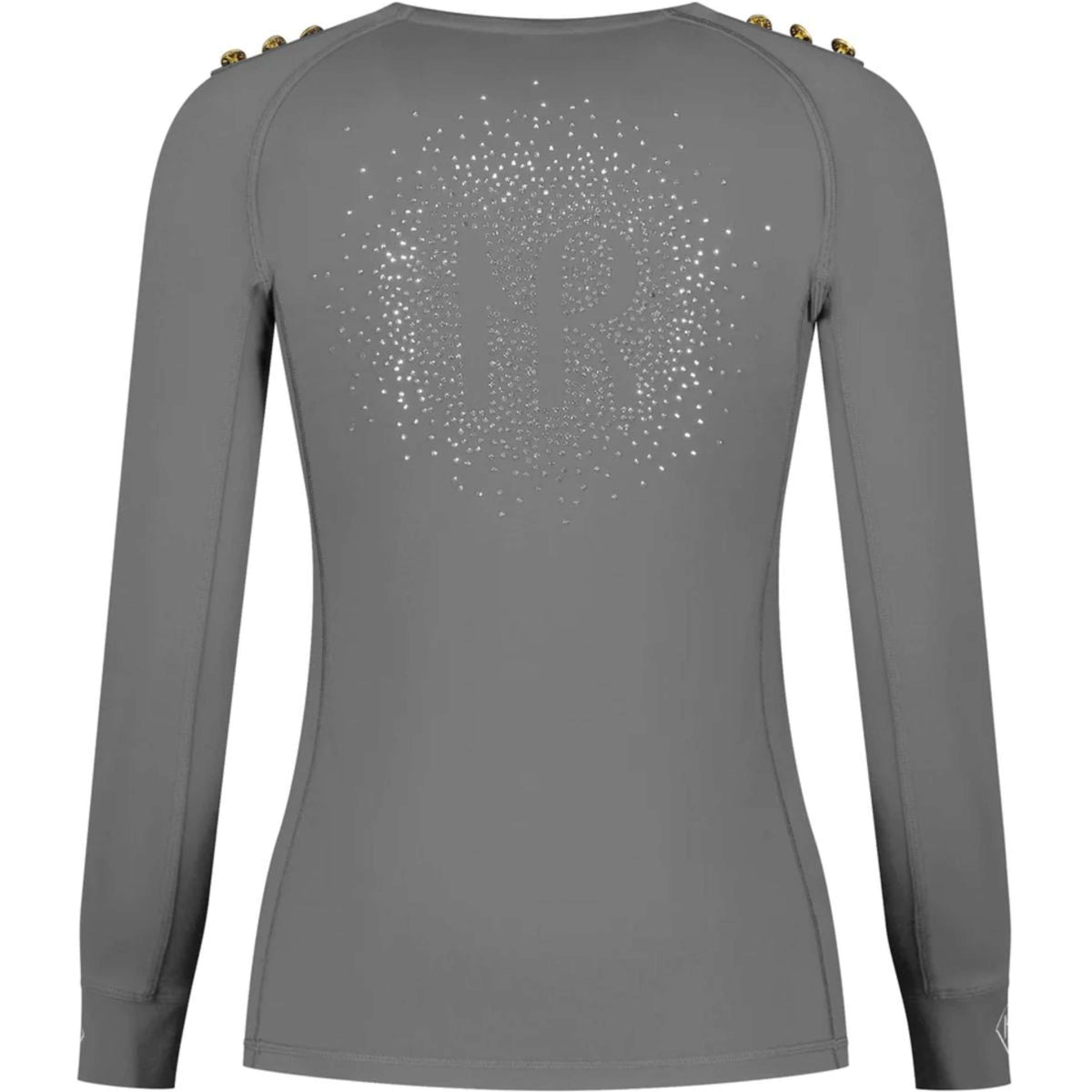 Mrs. Ros Long Sleeve Shirt Festive Grey