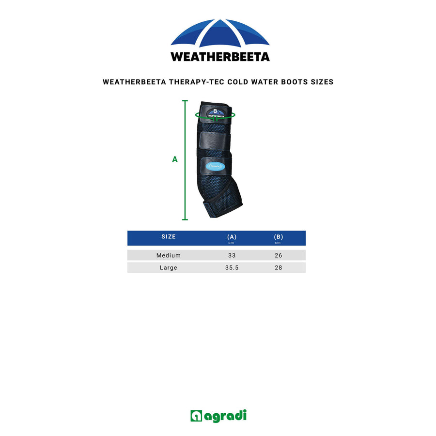 WeatherBeeta Ice Boots Therapy-Tec Cold Water Black/Blue