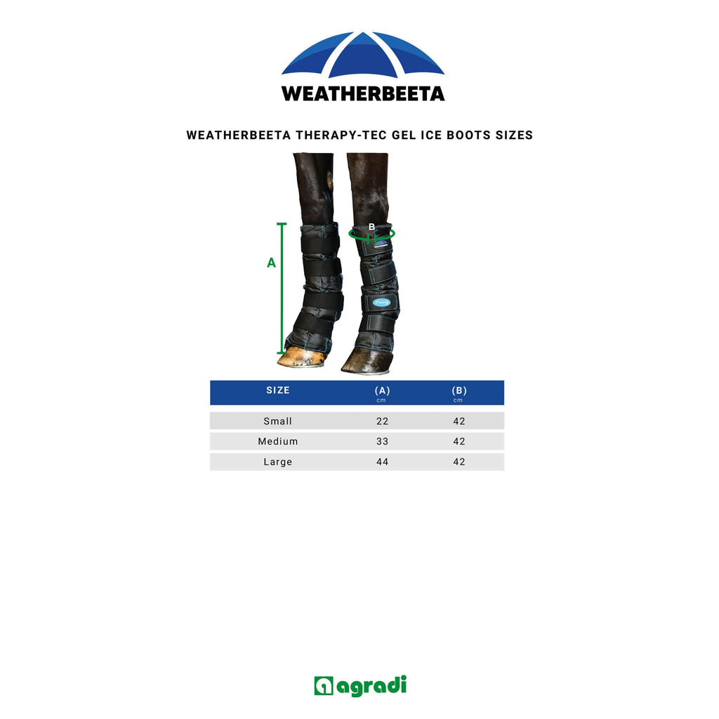 WeatherBeeta Ice Boots Therapy-Tec II Gel Black
