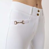 Montar Breeches Molly Gold Highwaist Full Grip White