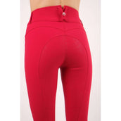 Montar Breeches Ess Megan Highwaist Full Grip Jester Red