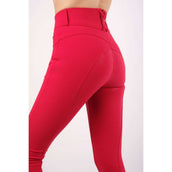 Montar Breeches Ess Megan Highwaist Full Grip Jester Red