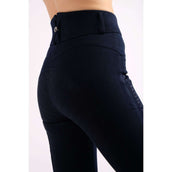 Montar Breeches Megan Yati Highwaist Full Grip Blue Denim