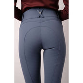 Montar Breeches Ess Megan High Waist Full Grip Dove Blue