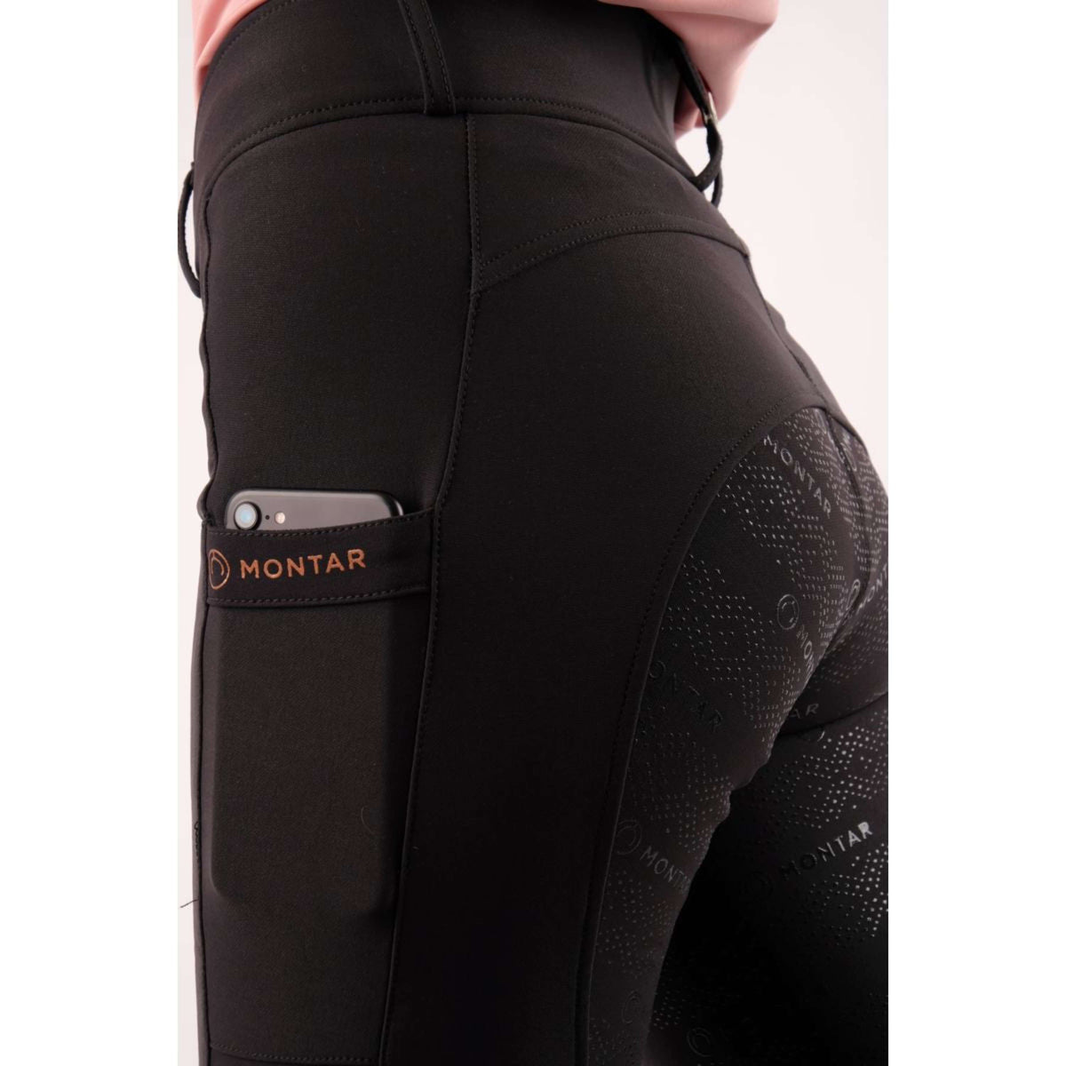 Montar Breeches Julie Highwaist Full Grip Black