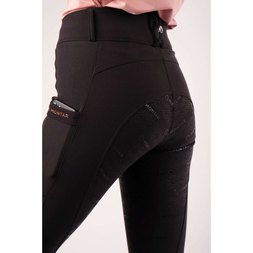 Montar Breeches Julie Highwaist Full Grip Black