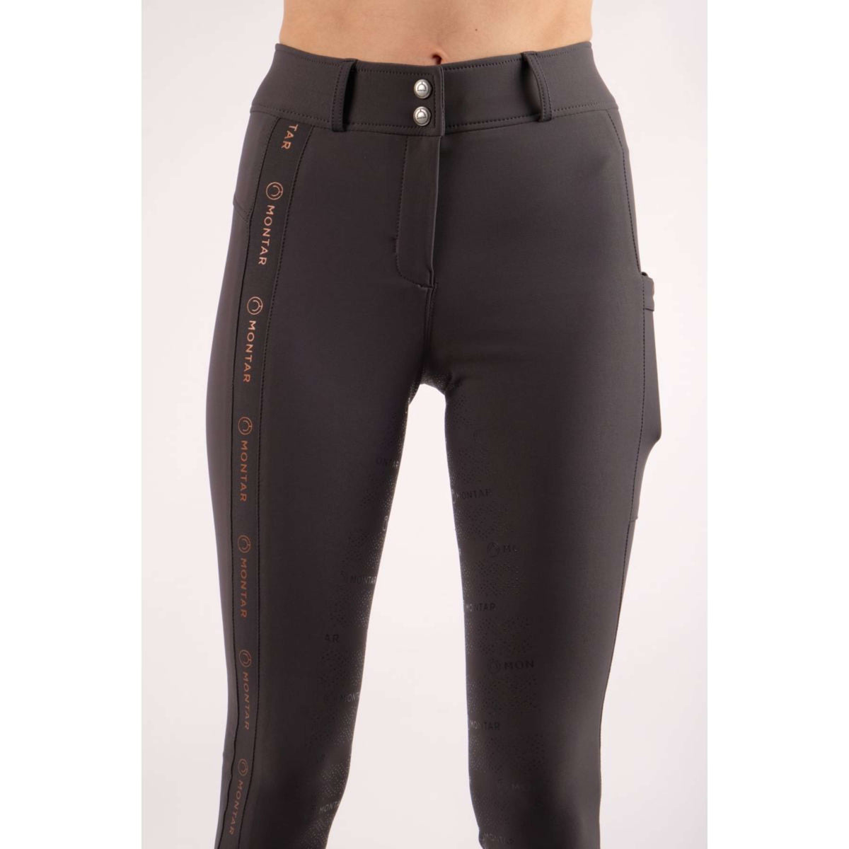 Montar Breeches Julie Highwaist Full Grip Grey