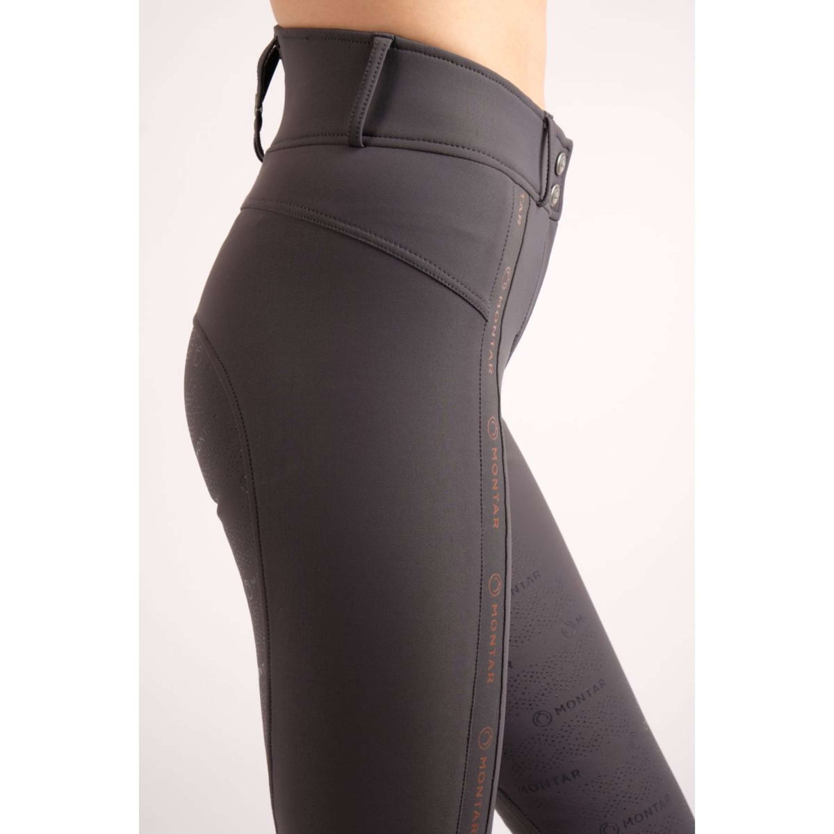 Montar Breeches Julie Highwaist Full Grip Grey