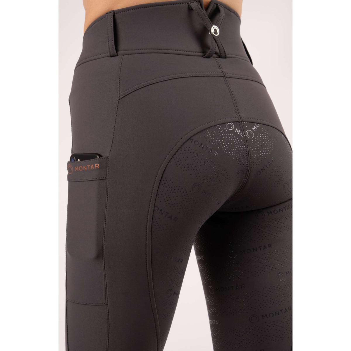 Montar Breeches Julie Highwaist Full Grip Grey