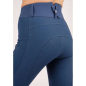 Montar Breeches Nola Highwaist Full Grip Mid-Blue