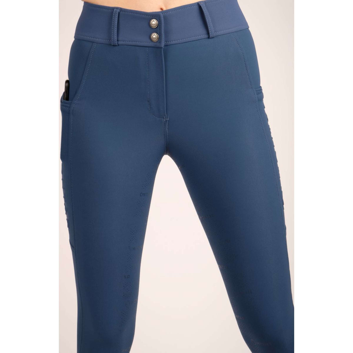 Montar Breeches Nola Highwaist Full Grip Mid-Blue