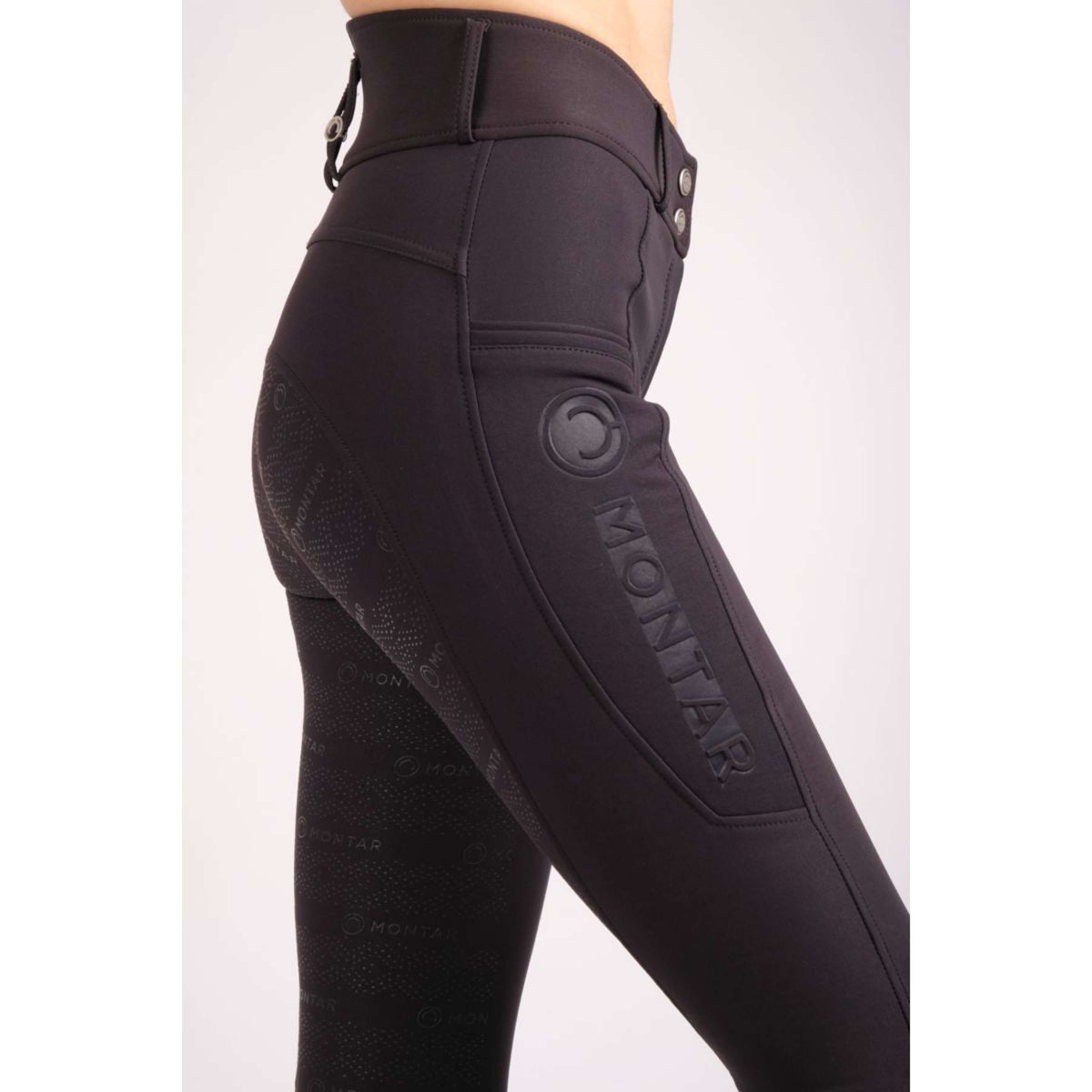 Montar Breeches Nola Highwaist Full Grip Black