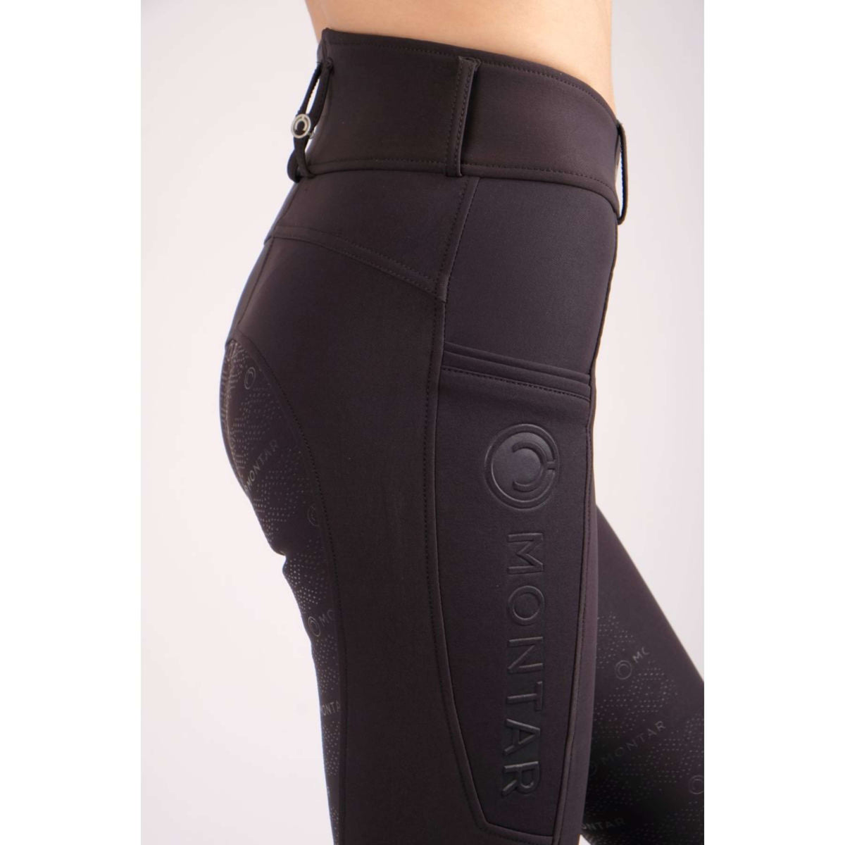 Montar Breeches Nola Highwaist Full Grip Black