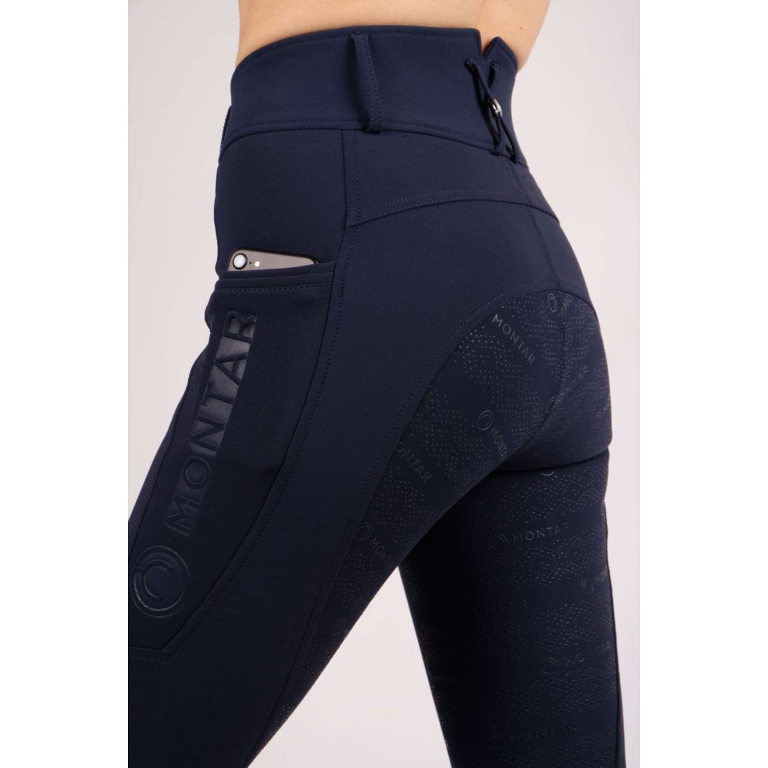 Montar Breeches Nola Highwaist Full Grip Navy