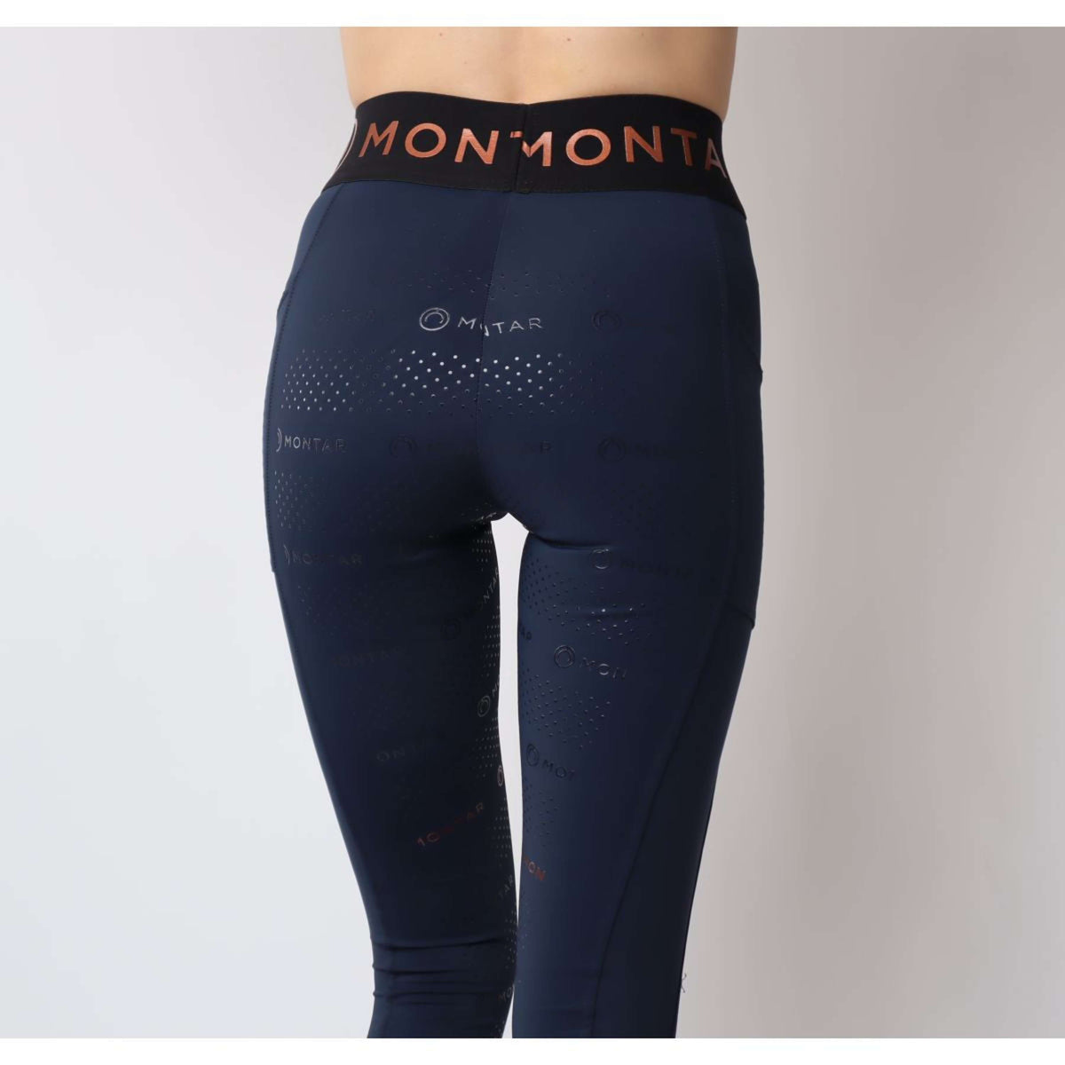 Montar Riding Legging Colene Full Grip Navy