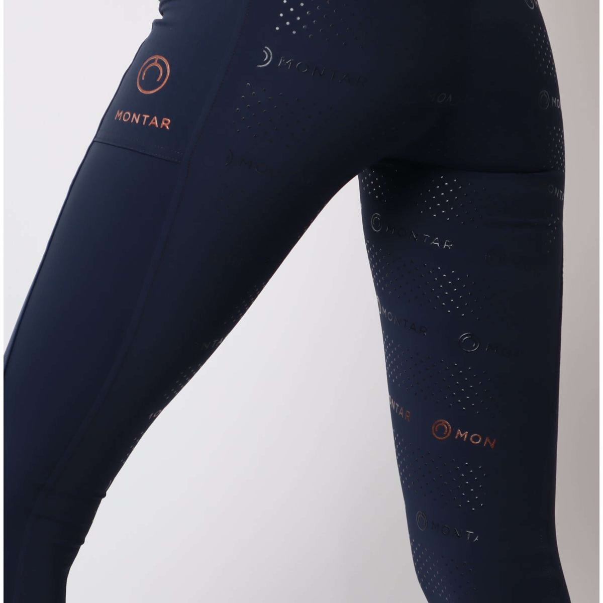 Montar Riding Legging Colene Full Grip Navy