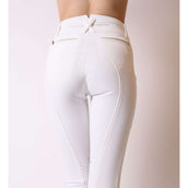 Montar Breeches Luna Gold Full Grip White