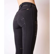 Montar Breeches Luna Gold Full Grip Black