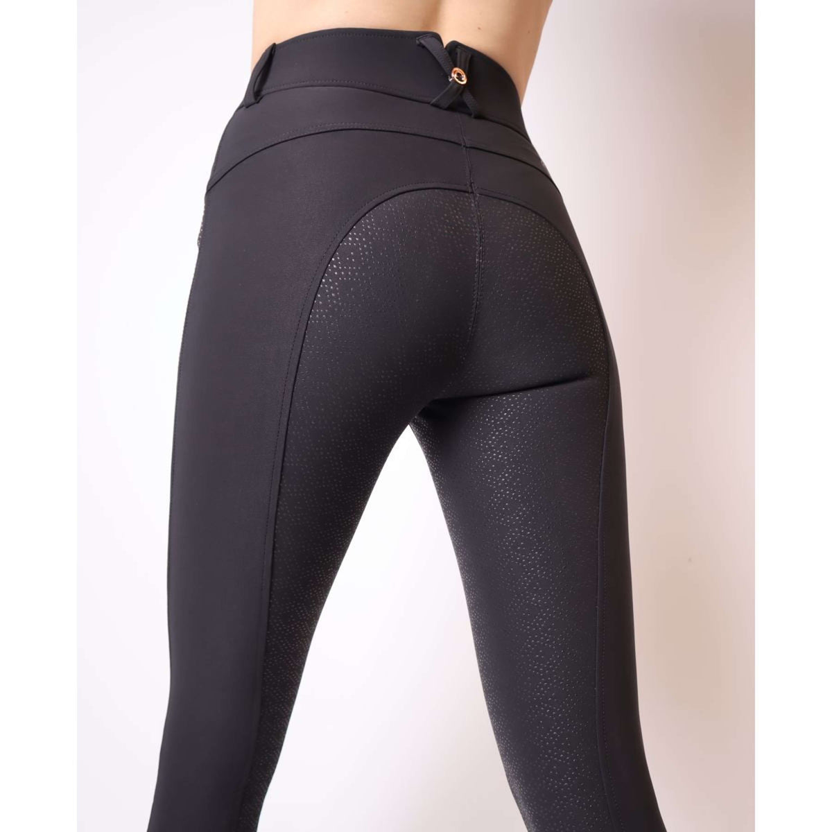 Montar Breeches Femka Rosegold Full Grip Black