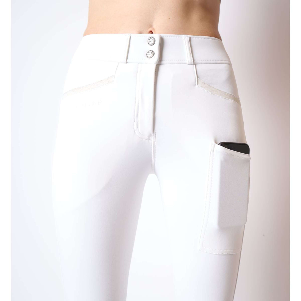 Montar Breeches Armani Highwaist White