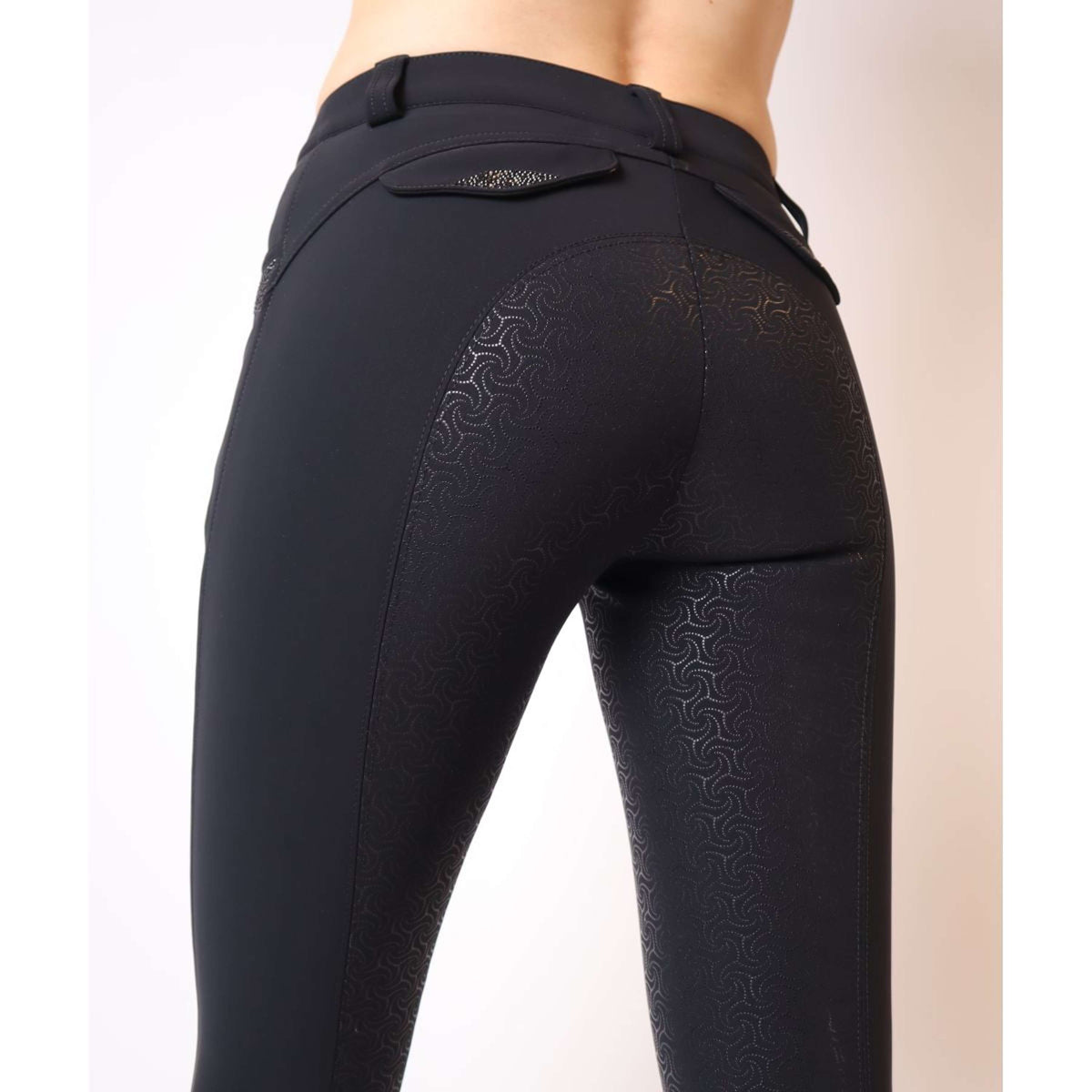 Montar Breeches Kyla SoftTech Full Grip Black