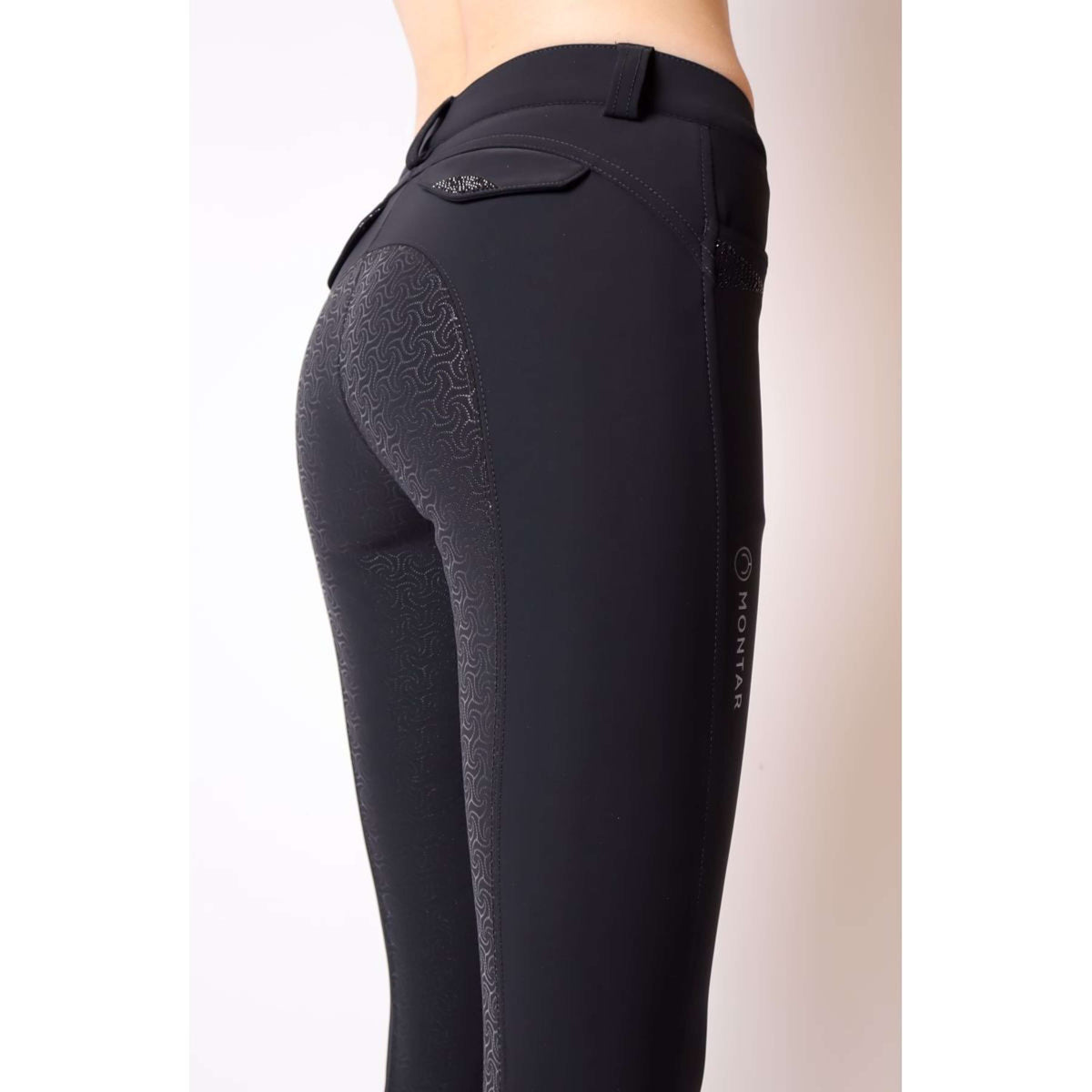 Montar Breeches Kyla SoftTech Full Grip Black