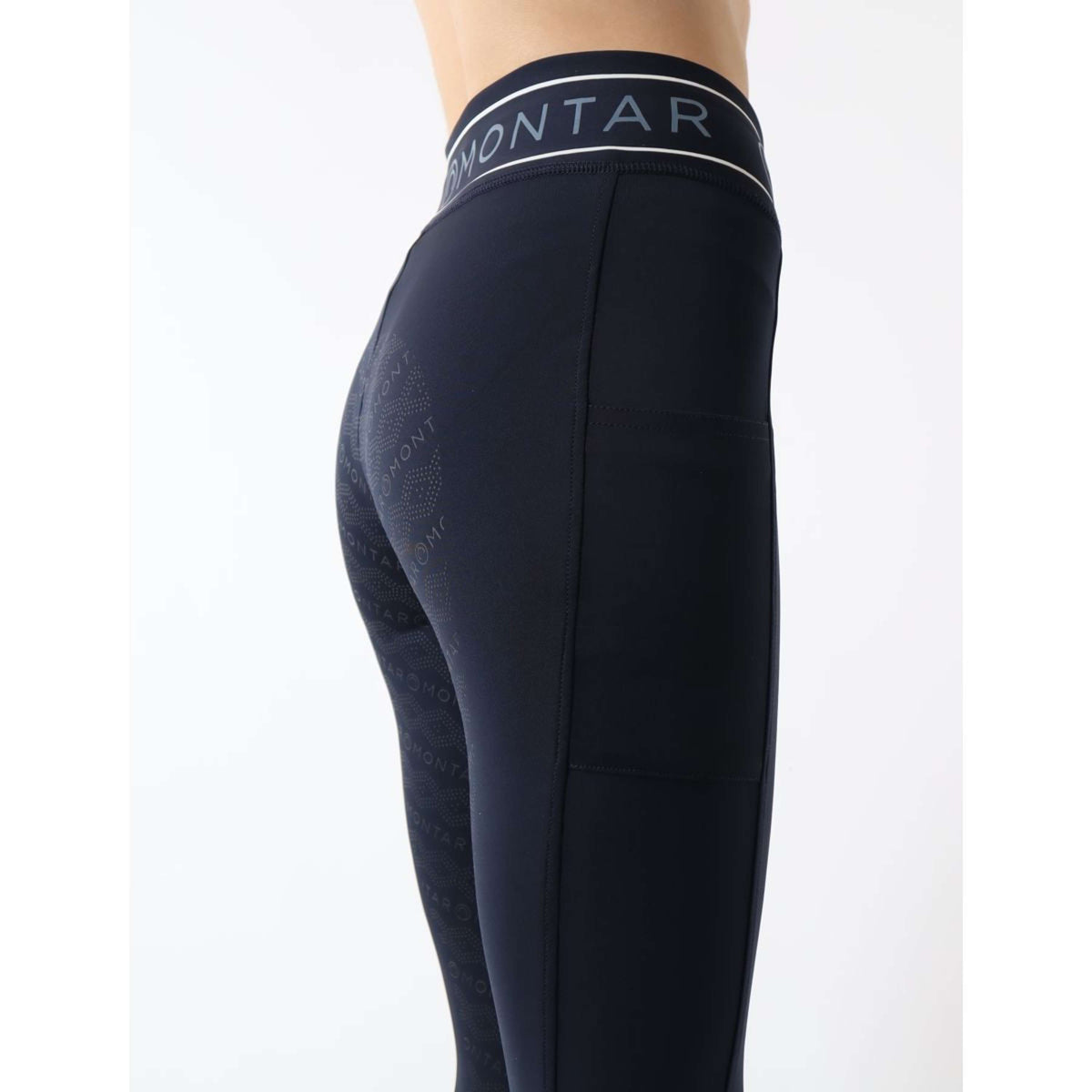 Montar Riding Legging Malani Viv Full Grip Dark Navy