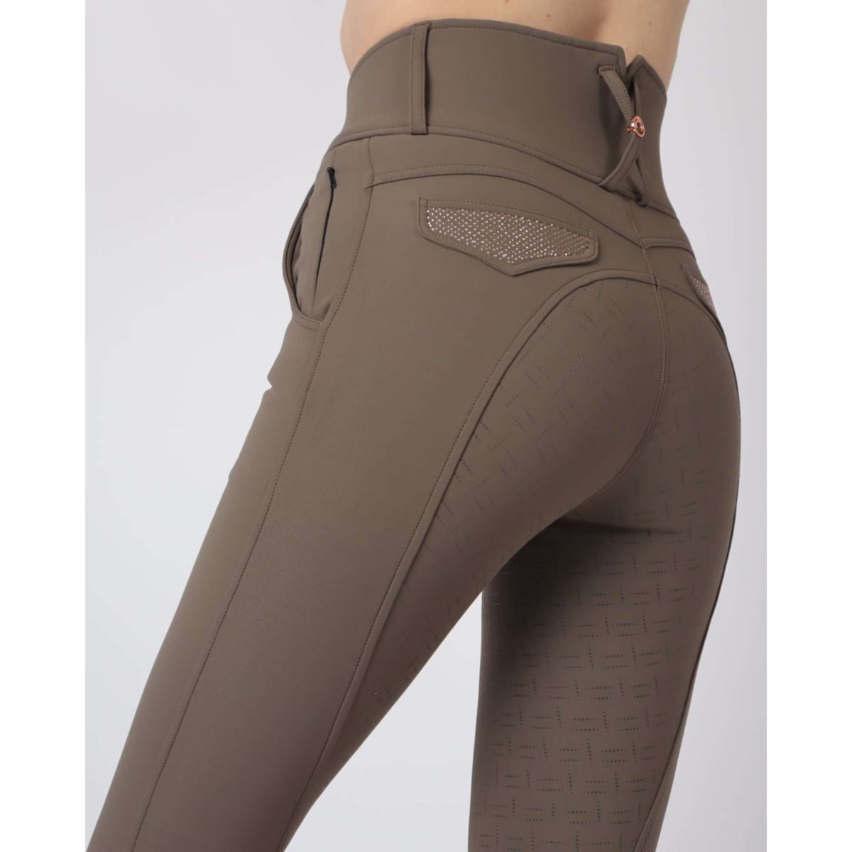 Montar Breeches Briella Rosegold Full Grip Mud