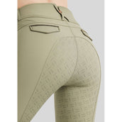 Montar Breeches MoGlenda Full Grip Dusty Green