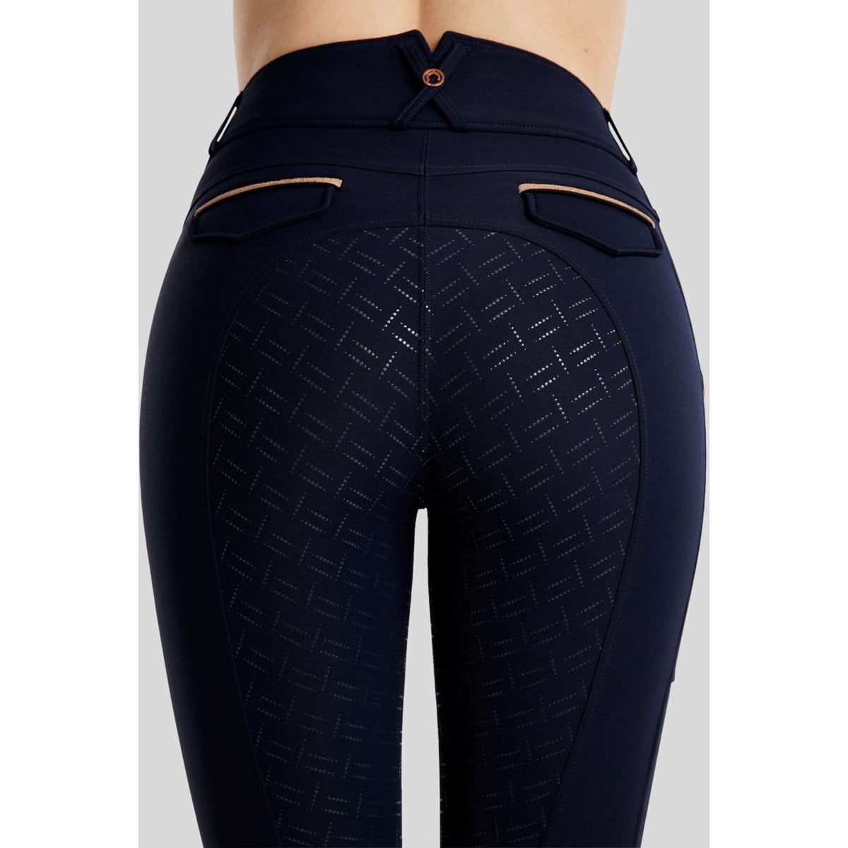 Montar Breeches MoGlenda Full Grip Navy