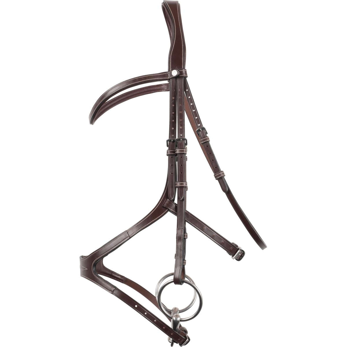 Montar Bridle Excellence Jumping Eco Leather Brown