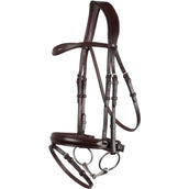 Montar Bridle Normandie Dressage Eco Leather Brown