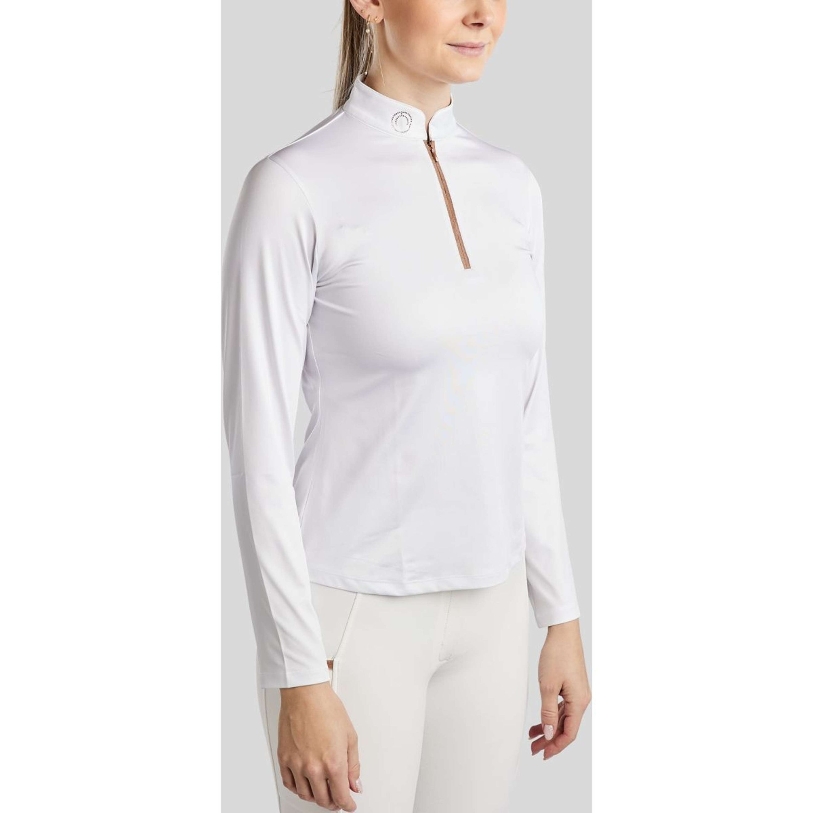 Montar Competition Shirt MoGlenda White