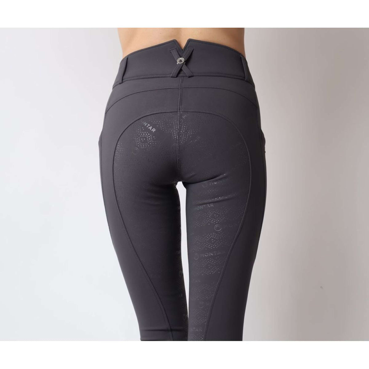 Montar Breeches Nola Highwaist Full Grip Grey