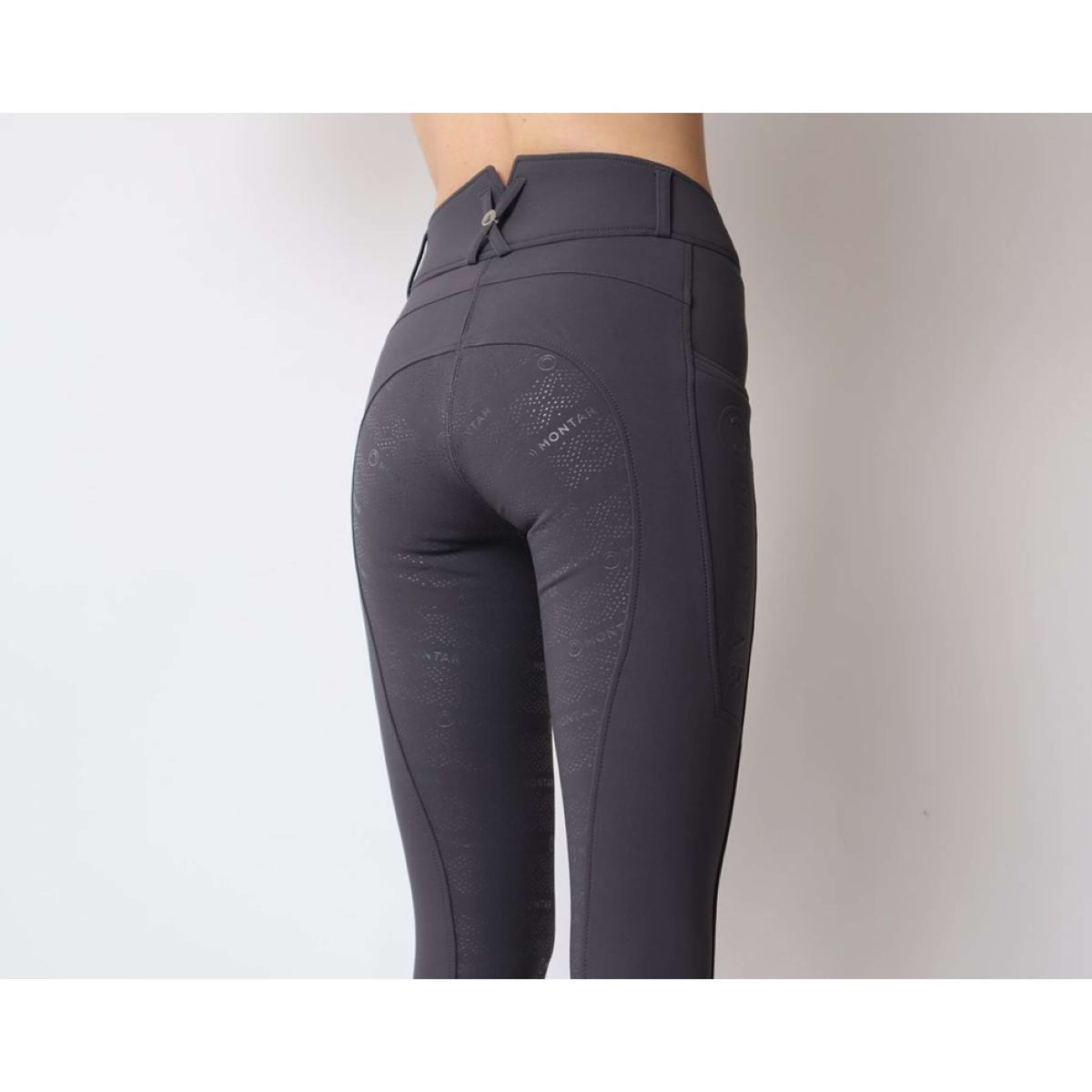 Montar Breeches Nola Highwaist Full Grip Grey