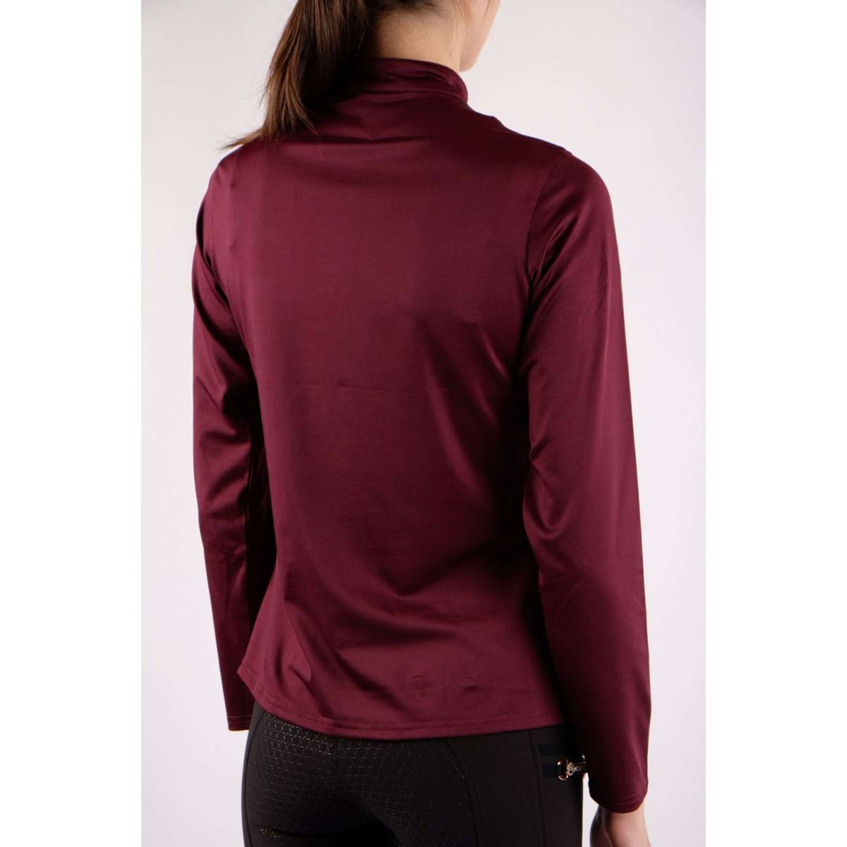 Montar Shirt Everly Rosegold Junior Long Sleeves Plum