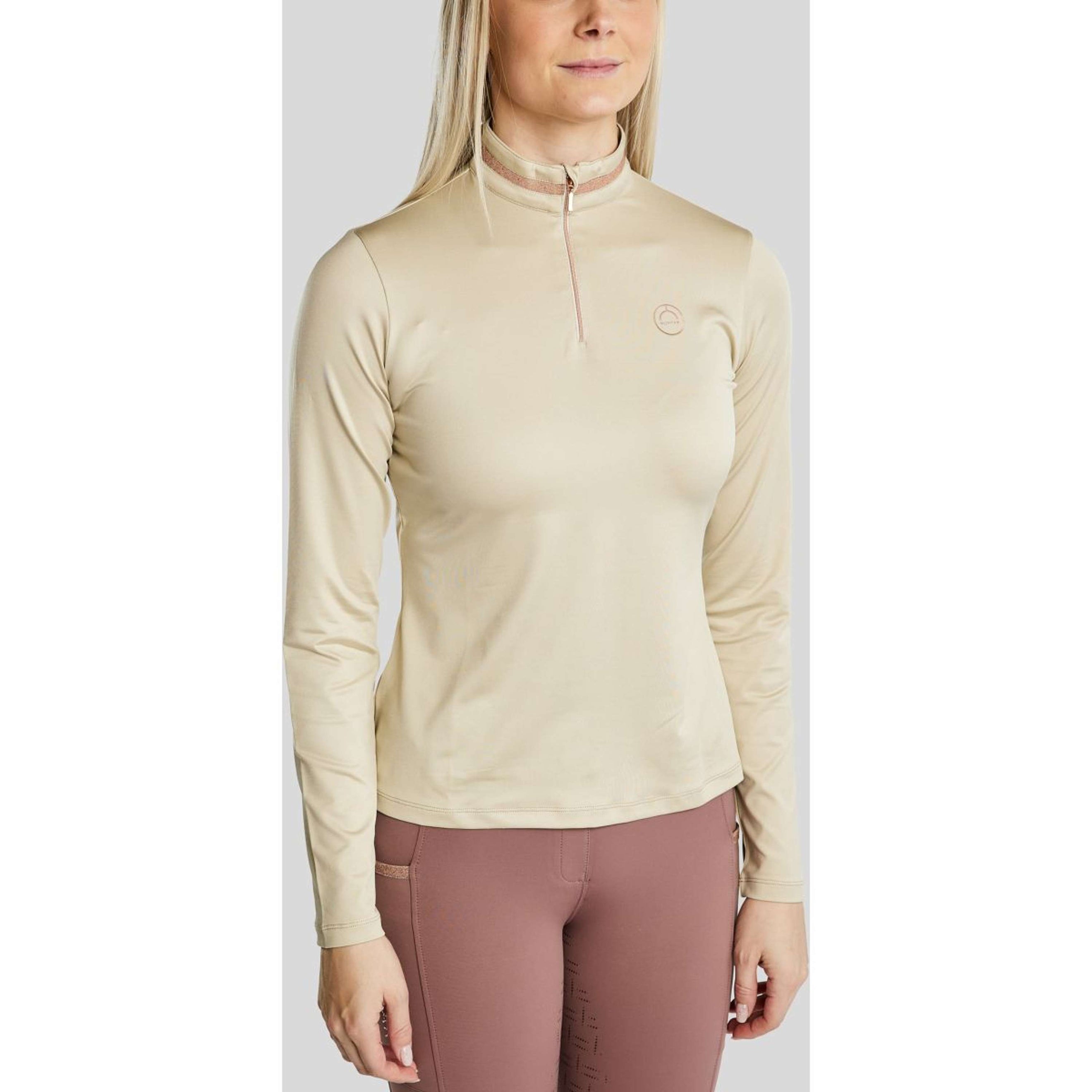 Montar Long Sleeve MoGlenda Brushed Warm Light Grey