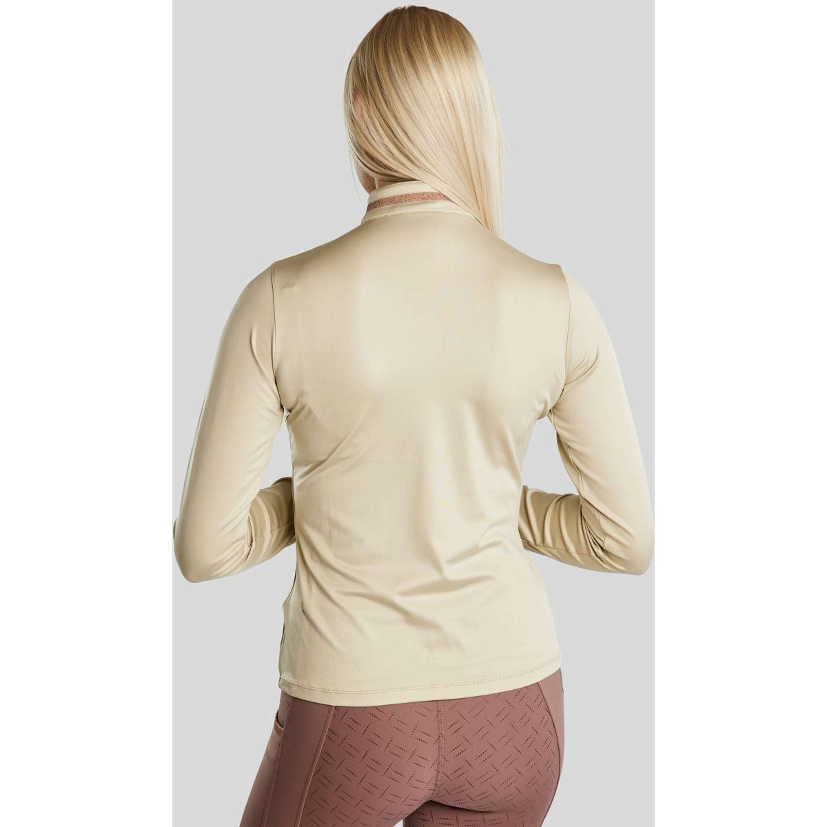 Montar Long Sleeve MoGlenda Brushed Warm Light Grey