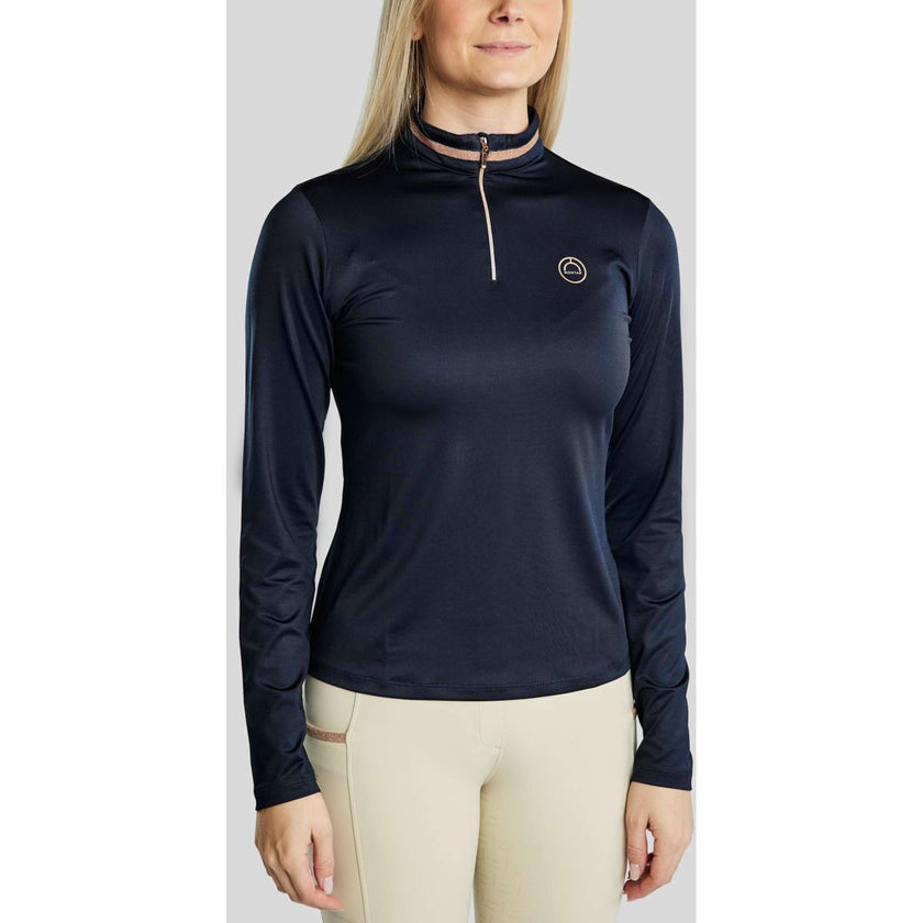 Montar Long Sleeve MoGlenda Brushed Navy