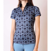 Montar Shirt Aisha Horseshoe Dark Navy