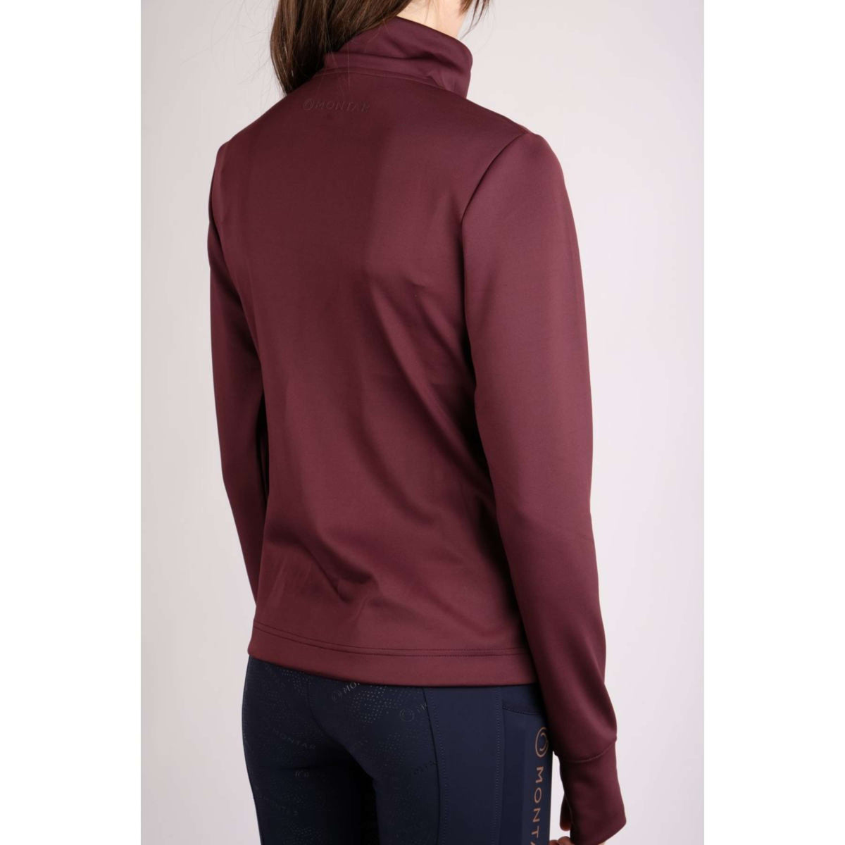 Montar Zip-Hoodie Jordyn Plum