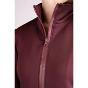 Montar Zip-Hoodie Jordyn Plum