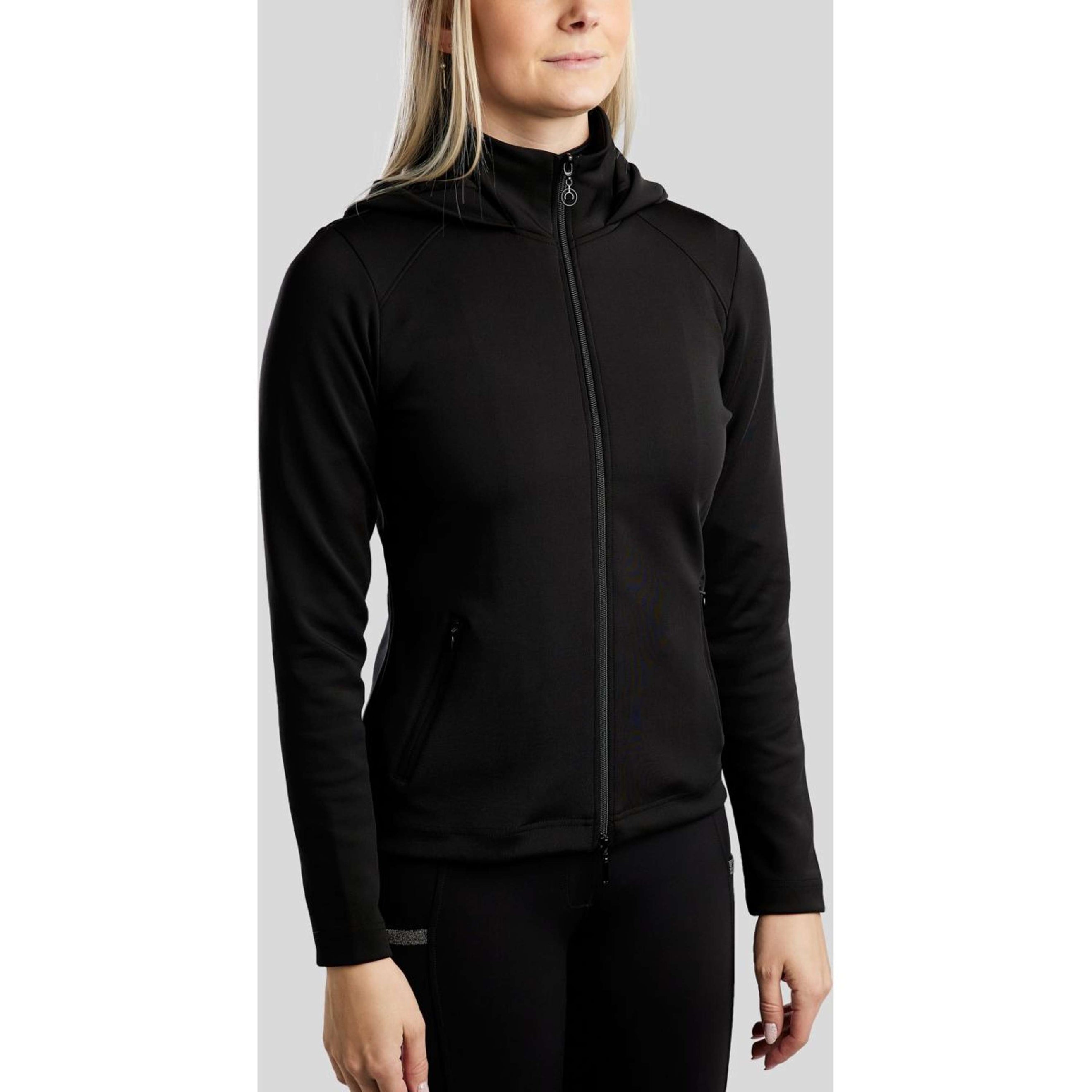 Montar Zip-Hoodie MoAddie Softshell Black