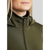 Montar Zip-Hoodie MoAddie Softshell Olive