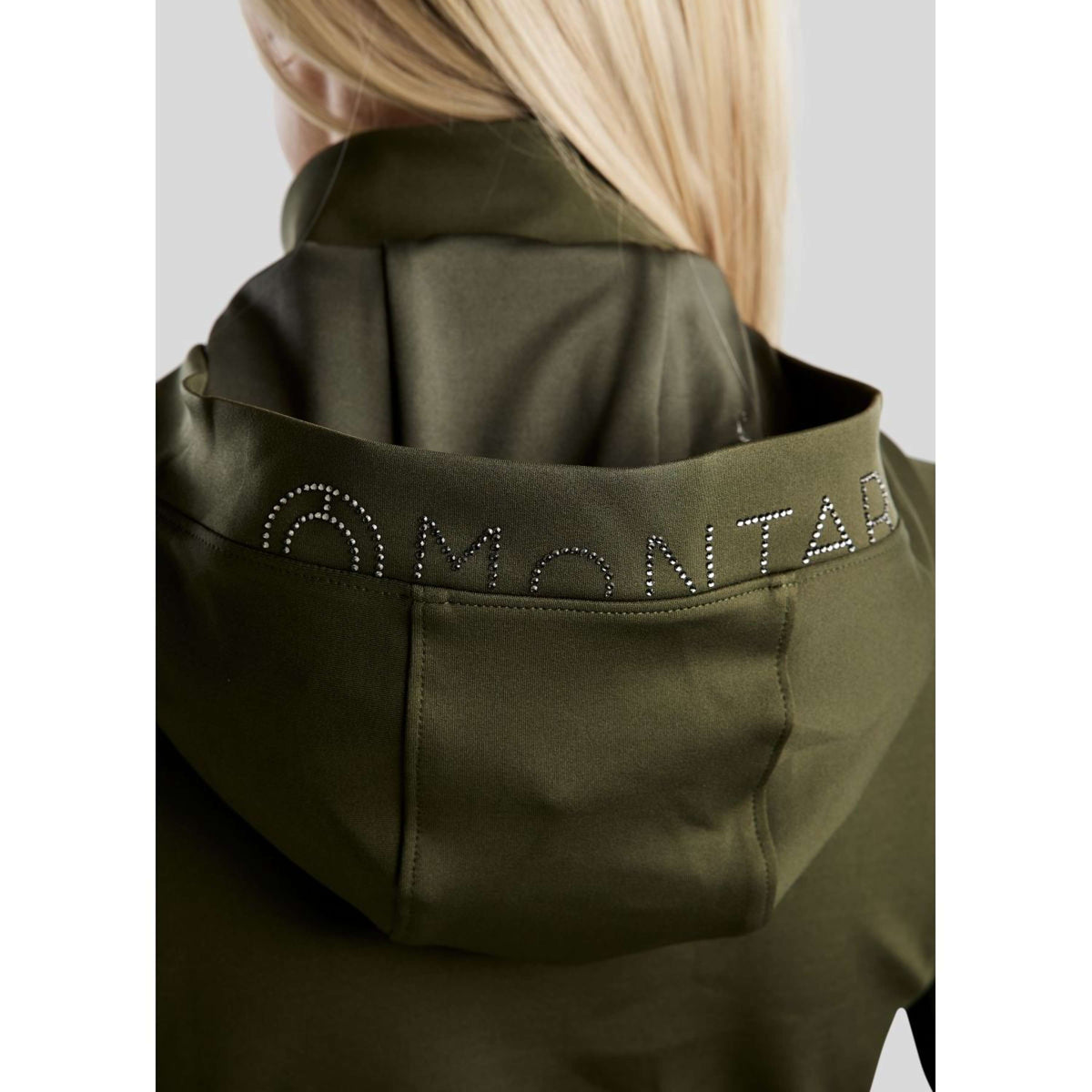 Montar Zip-Hoodie MoAddie Softshell Olive