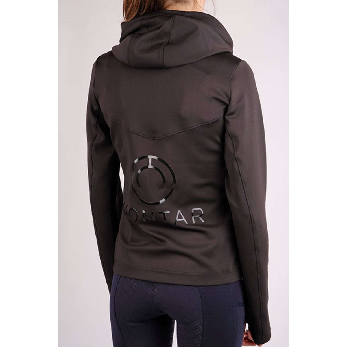 Montar Zip-Hoodie Softshell Junior Black