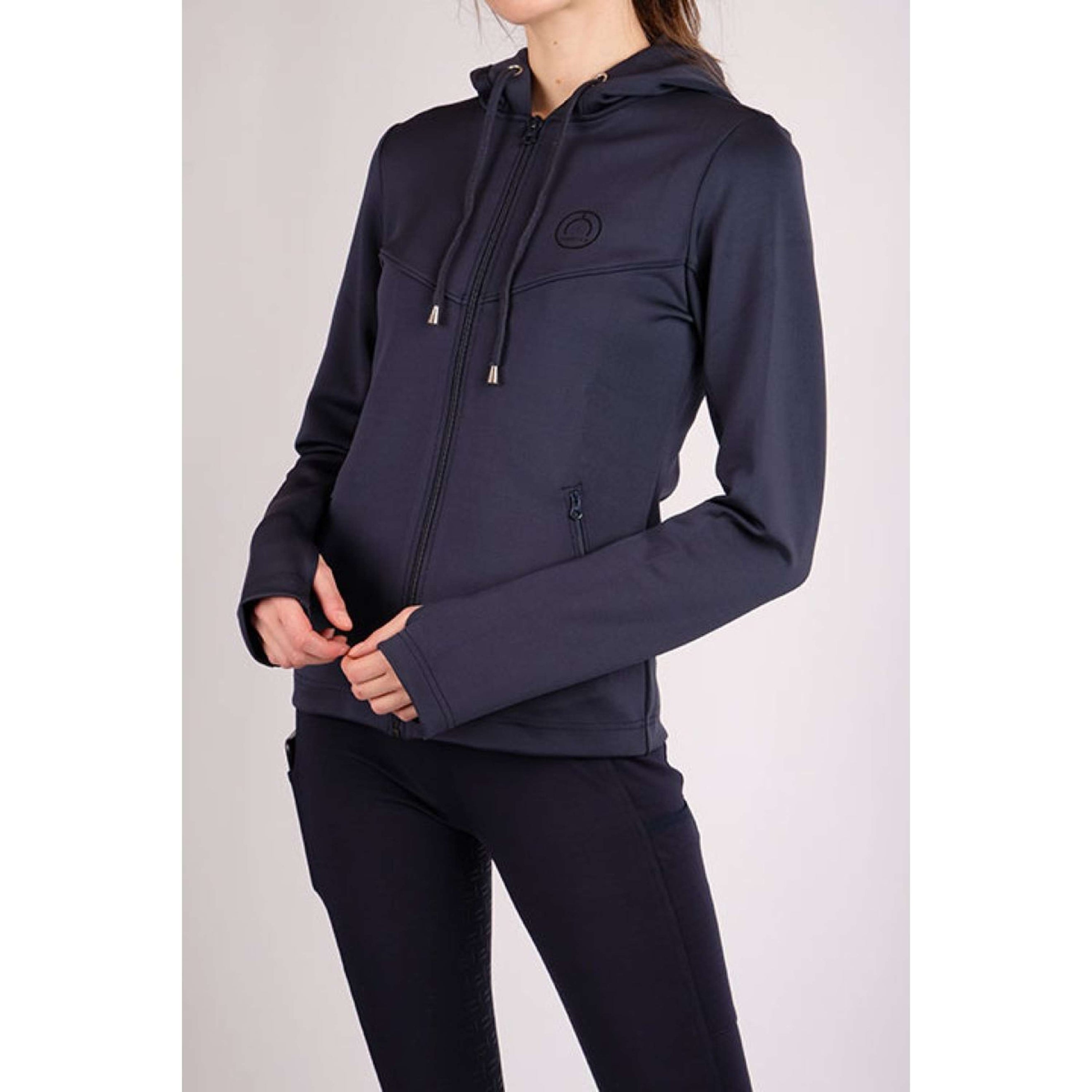 Montar Zip-Hoodie Softshell Junior Navy