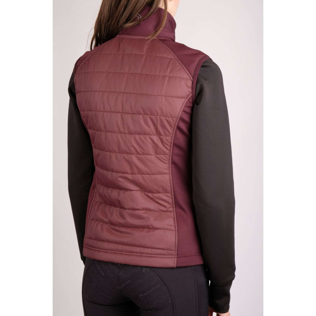 Montar Bodywarmer Emma Quilt Plum