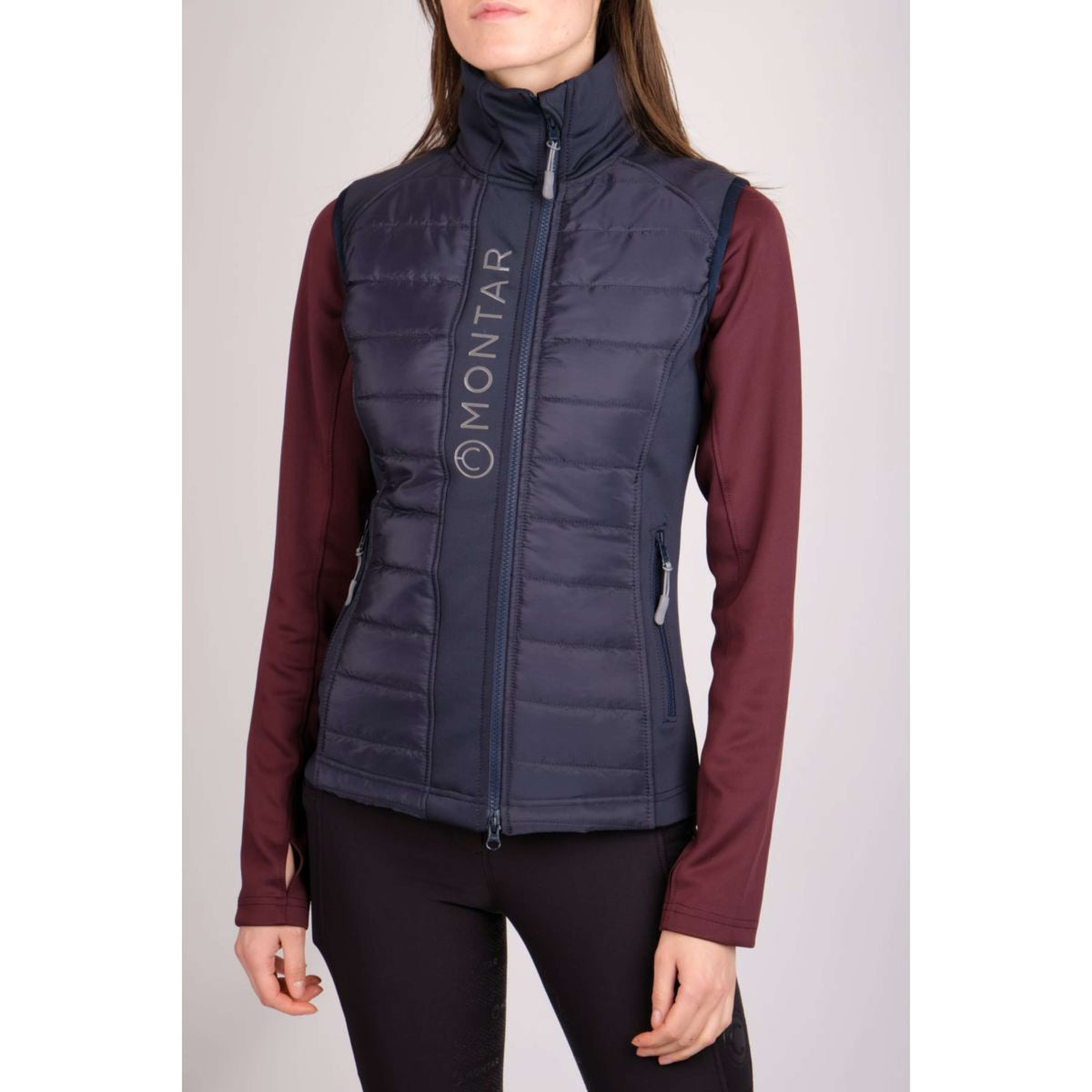 Montar Bodywarmer Emma Quilt Junior Dark Navy