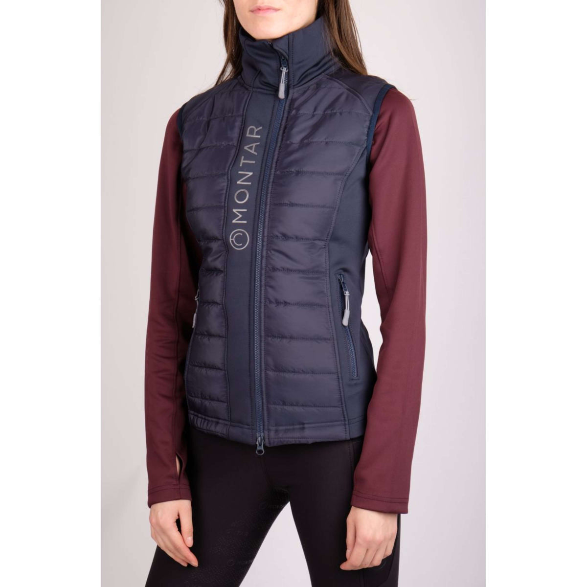 Montar Bodywarmer Emma Quilt Junior Dark Navy